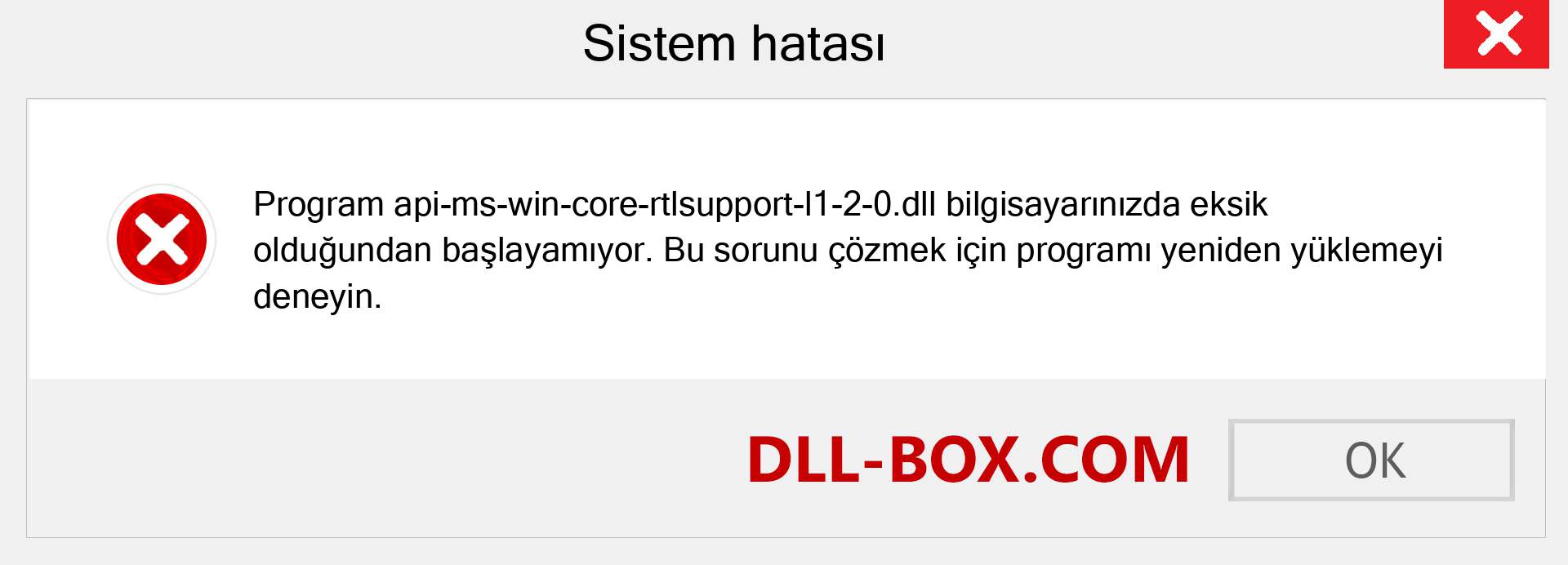 api-ms-win-core-rtlsupport-l1-2-0.dll dosyası eksik mi? Windows 7, 8, 10 için İndirin - Windows'ta api-ms-win-core-rtlsupport-l1-2-0 dll Eksik Hatasını Düzeltin, fotoğraflar, resimler